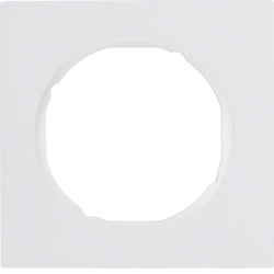 10112289 Cornice singola BERKER R.3, bianco polare lucido