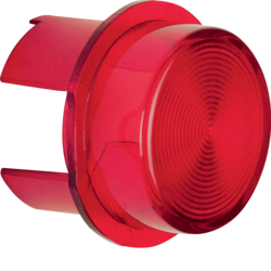 1281 Haube für Drucktaster/Lichtsignal E10 Lichtsteuerung,  rot,  transparent