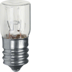 161003 Glühlampe E14 für Lichtsignal mit flacher Haube Lichtsteuerung,  klar,  transparent