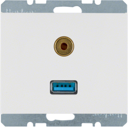 3315397009 Presa USB / 3,5 mm Audio BERKER K.1