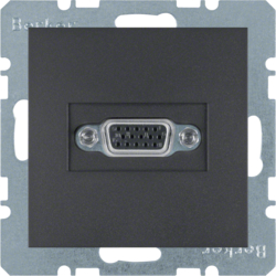 3315401606 Presa VGA BERKER S.1/B.3/B.7, antracite opaco