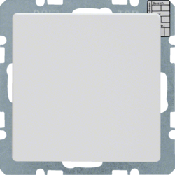 75441329 KNX CO²-Sensor mit Feuchte- und Temperaturregelung mit integriertem Busankoppler,  KNX - Berker Q.1/Q.3/Q.7/Q.9, polarweiß samt