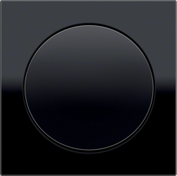 Glas schwarz /<br />Kunststoff, schwarz glänzend