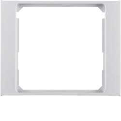 11087003 Anello intermedio per mascherina centrale BERKER K.5, alluminio opaco,  verniciato