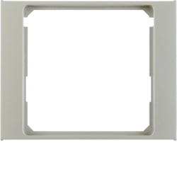 11087004 Anello intermedio per mascherina centrale BERKER K.5, acciaio opaco,  verniciato