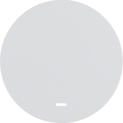 16212089 Bilanciere con lente chiara,  Berker R.1/R.3/R.8, bianco polare lucido