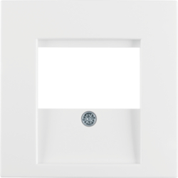 6810338989 Pezzo centrale con finestra TDO BERKER S.1/B.3/B.7, bianco polare lucido