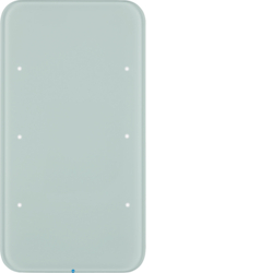75143860 Touch Sensor 3fach Komfort mit integriertem Busankoppler,  KNX - Berker R.1, Glas polarweiß