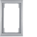 13097004 Cornice con finestra grande BERKER K.5, Acciaio,  metallo opacizzato