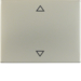 14057104 Bilanciere con stampa simbolo frecce BERKER K.5, Acciaio,  metallo opacizzato