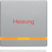 16216064 Bilanciere con stampa "Heizung" lente arancione
