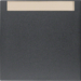 16261606 Bilanciere con campo di scrittura,  BERKER S.1/B.3/B.7, antracite opaco