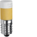 167802 Lampada LED E10 CONTROLLO LUCI,  giallo